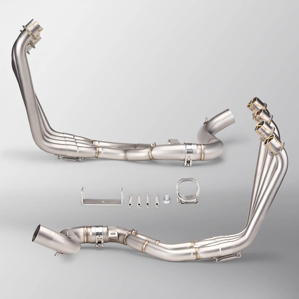 CBR650F CB650R Elbow Motorcycle Exhaust Muffler System Front Link Pipe Slip-On 51MM Muffler New Condition